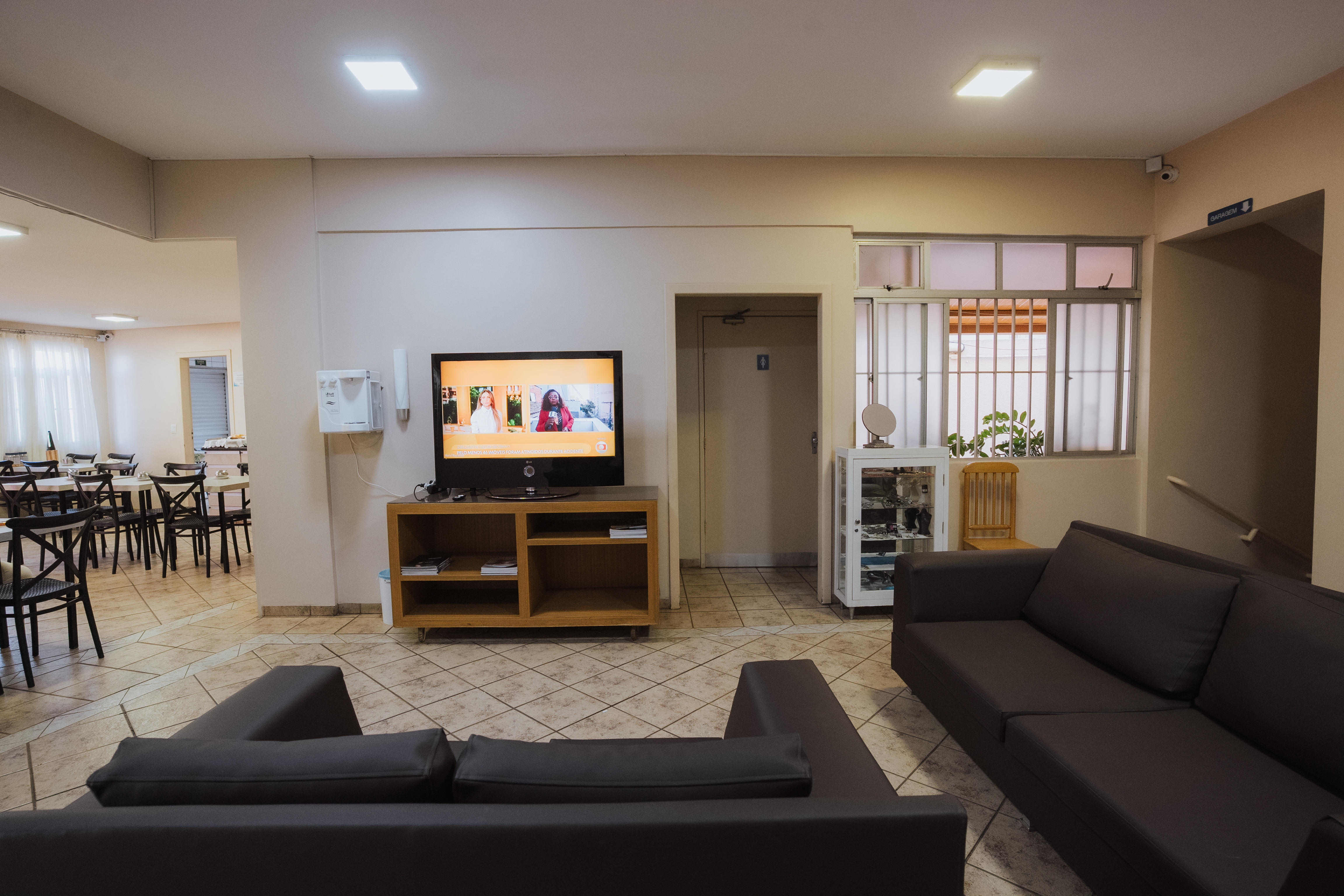 Ambiente do Hotel Nacional Service em Goiânia